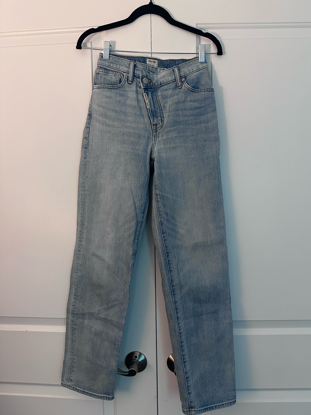 Madewell X Molly Dickson Crossover Baggy Straight Jeans